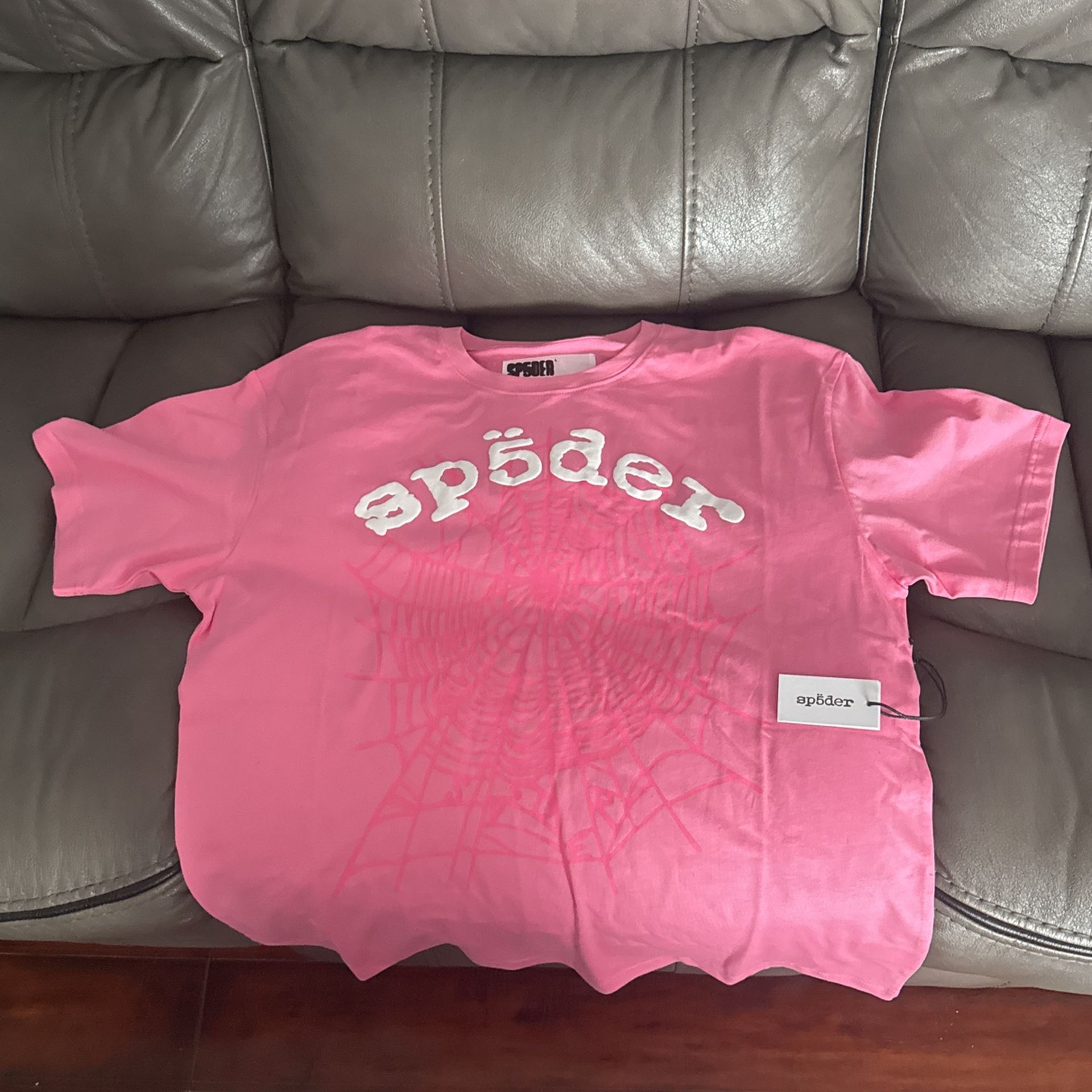 Sp5der Web V2 Pink Brand New Tee