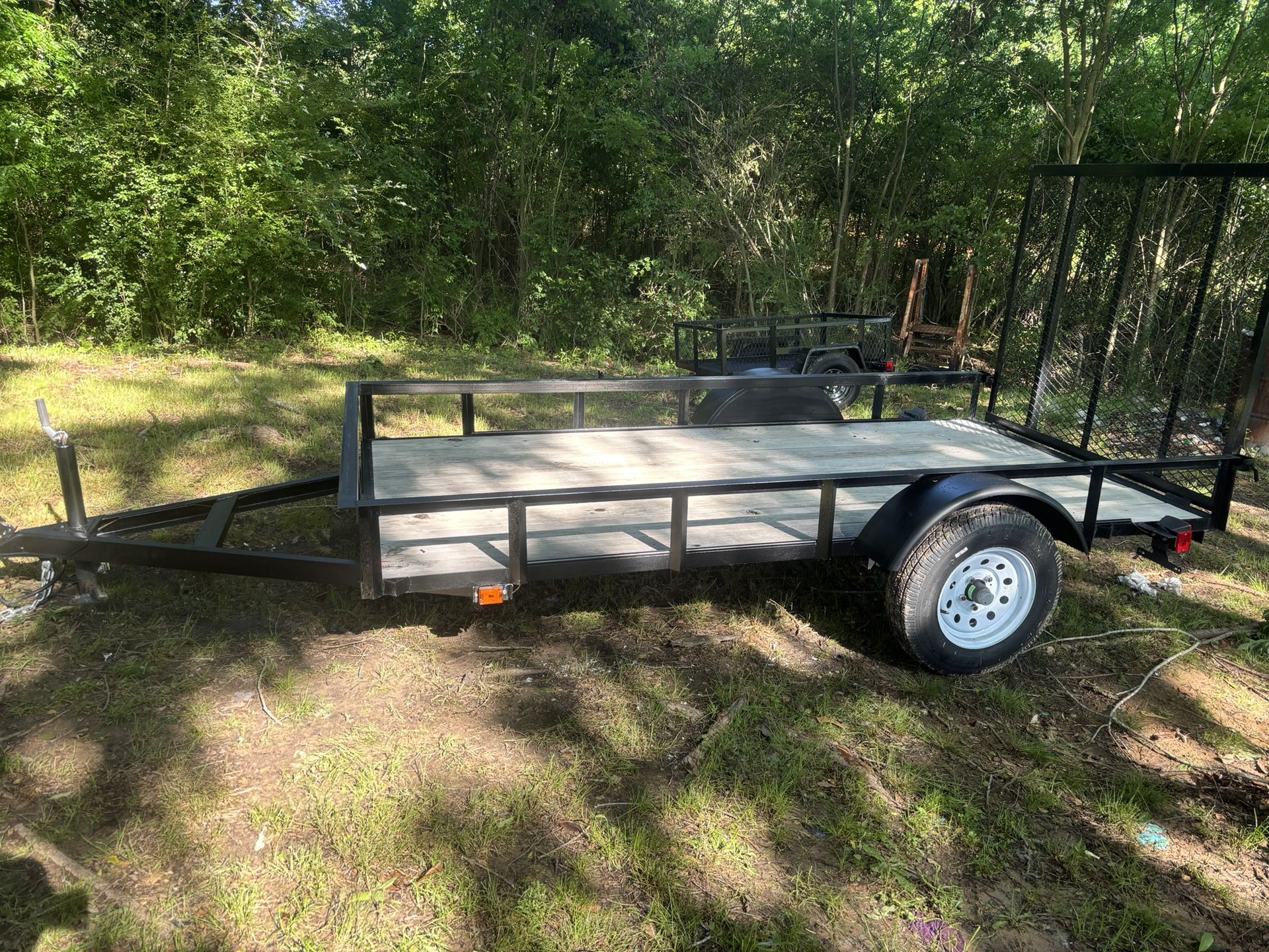 5x10  Homemade Utility Trailer w Treated Lumber