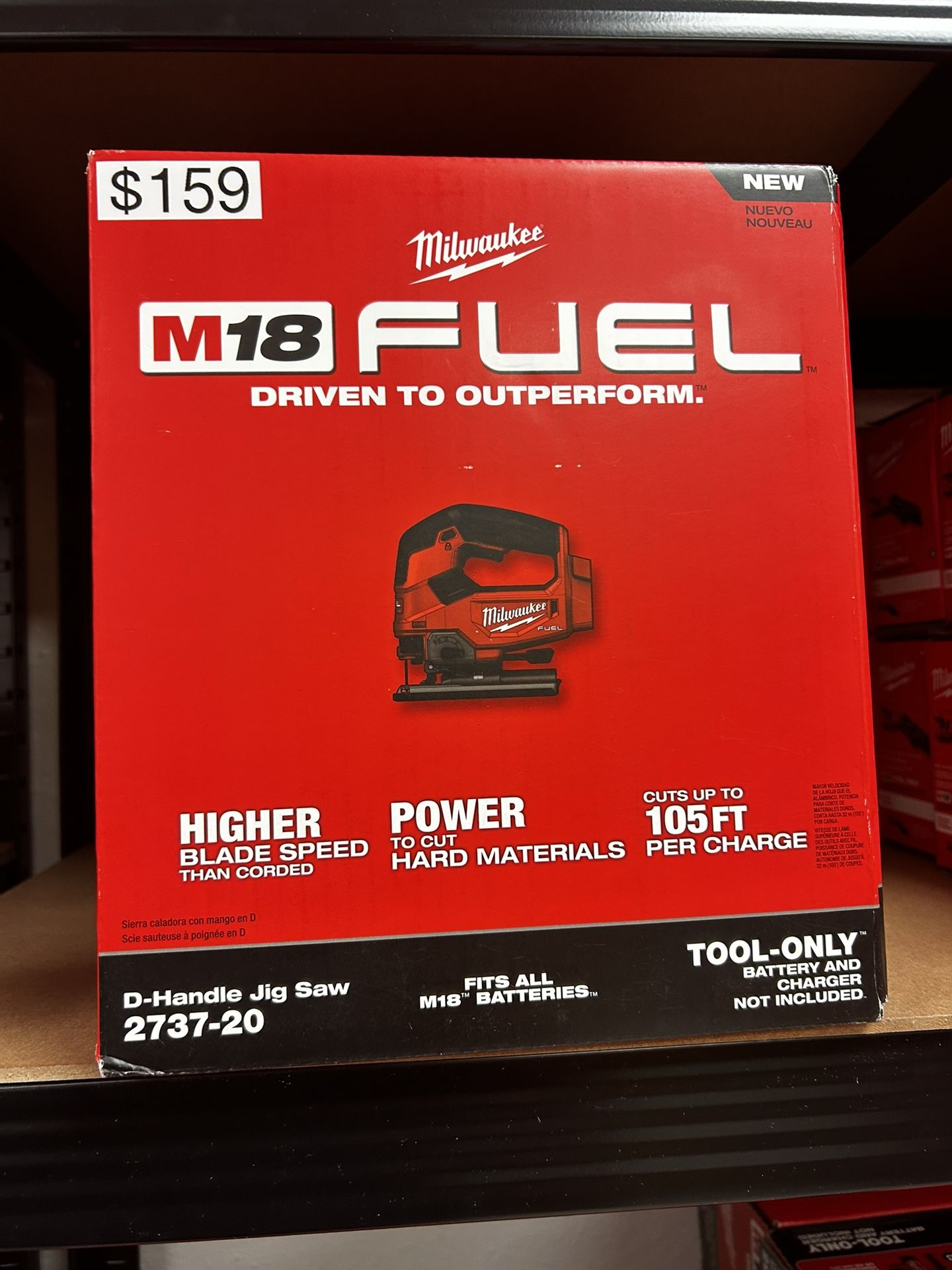Milwaukee M18 Fuel D-Handle Jig Saw