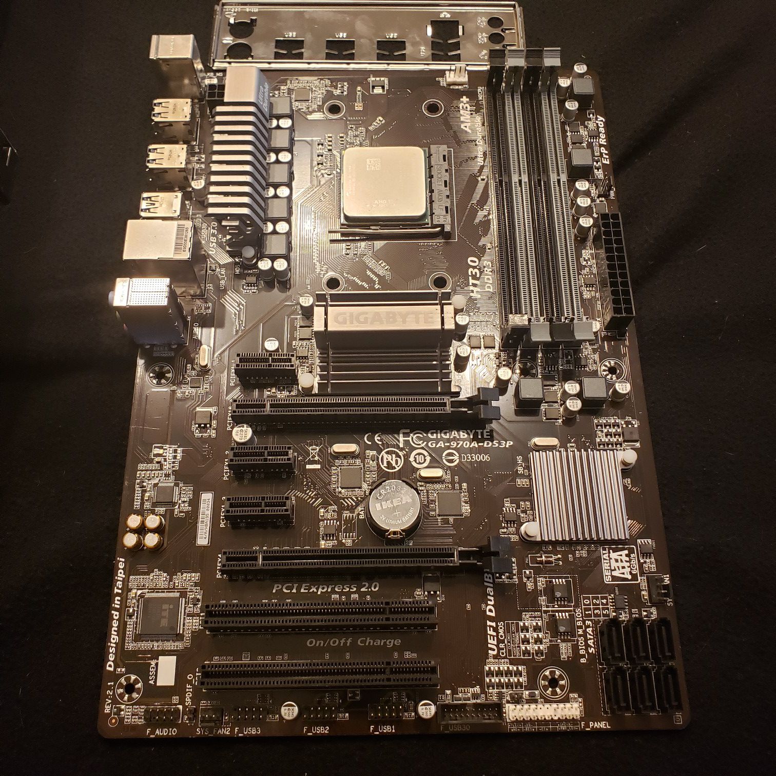 Gigabyte motherboard with AMD FX 6300