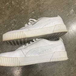 White Pumas Female Shoes