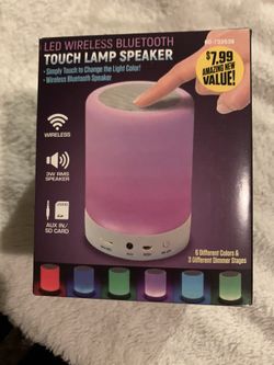 Led wireless Bluetooth touch lamp speaker