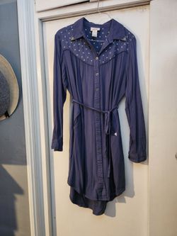 Ariat shirt dress high-low Medium