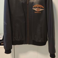 Naples Harley Davidson Leather Jacket (Large)