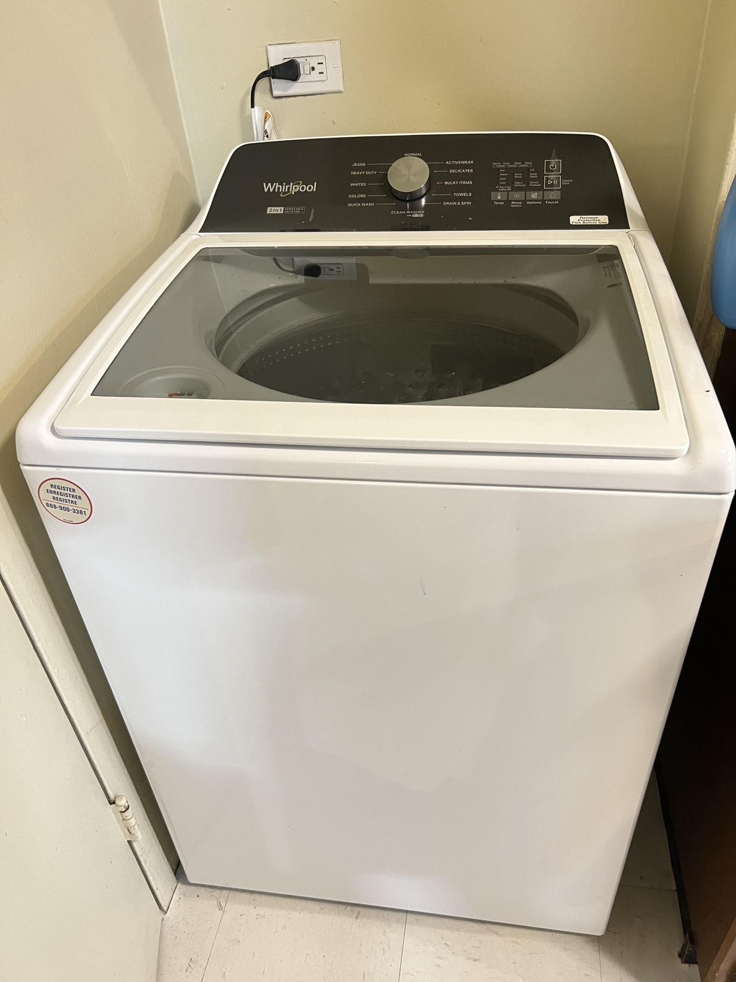 whirlpool washer