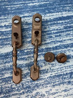 Kwikset 800ATLIP-11PS Amherst Single Cylinder Exterior Handle Venetian Bronze Finish