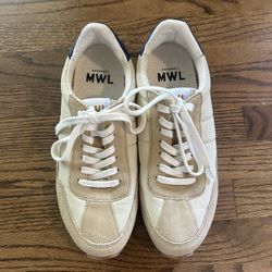 Women’s Madewell Sneakers Suede Nylon Shoe Size 8.5