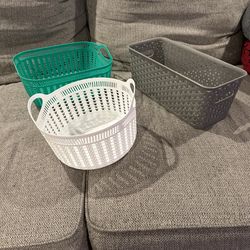 Set of 3 Storage Baskets