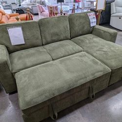 New Sleeper Sectional Couch! Includes Free Delivery 🚚! 