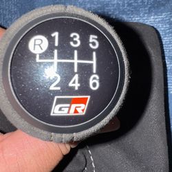 A90 Supra Alcantera Shift Knob OEM Only For 2023-Present (MT Edition Only)