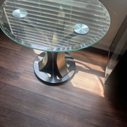 Glass Tables (2 End Tables 1 Coffee Table)