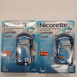 NICORETTE Lozenge 4mg (Ice Mint) 2  Packs