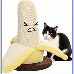 Cat Scratching Post, Cat Scratcher Natural Sisal Cat Scratching Board - Scratch-Resistant & Flake-Free, CIYNOMO
