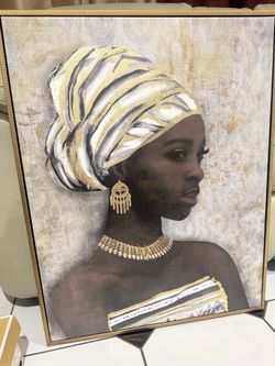 Framed Portrait Canvas Wall Art