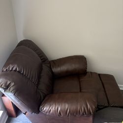 Leather Big Boy Recliner