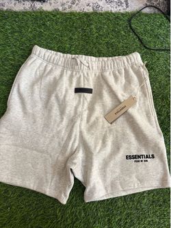 Gray Essentials Shorts Size Large