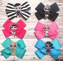 Lol surprise doll hair bows