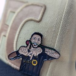 LAFC PIN DENIS BOUANGA 99 Rose Bowl Victory LOS ANGELES JACKET VEST SHIRT HAT SCARF