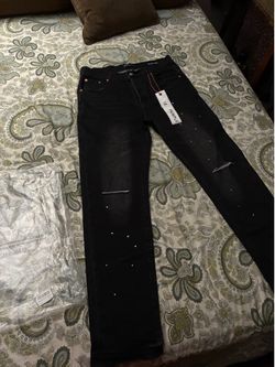 Purple Jeans (Slim fit stacked)(SZ 34)