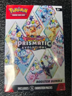 Prismatic evolutions booster bundle