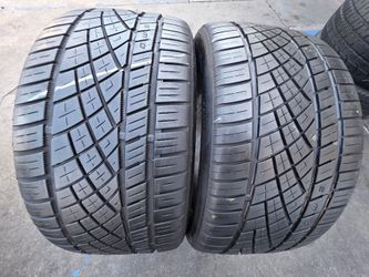 2 USED TIRES CONTINENTAL 255/35/19