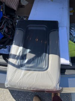 Silverado center console lid