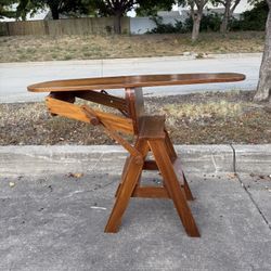 Wooden Table/ironing Board