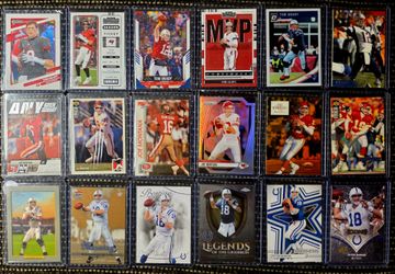 NFL Card Lot- Brady, Montana, Manning