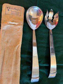 Silver Salad Server