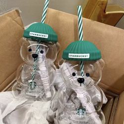Starbucks Bearista Bear Cups 