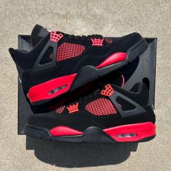 Jordan 4 Retro Red Thunder 