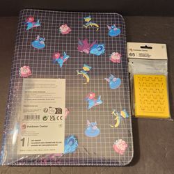 Pokémon Center Exclusive Celadon Game Corner Binder & Pikachu Moods Card Sleeves