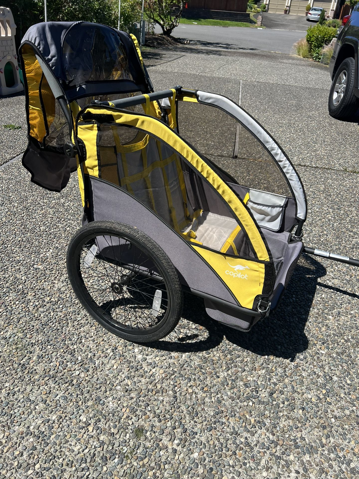 Copilot Bike Trailer For 1 or 2 Kids