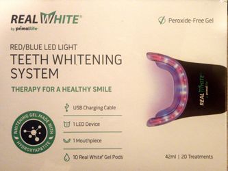 REALWHITE by primal life LED Teeth Whitening System