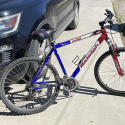 raleigh m50 6061 mountain sport bike xc60 sr suntour