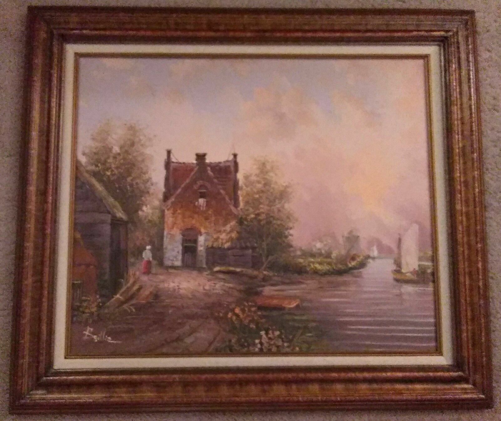 18th century oil on canvas by Baillie