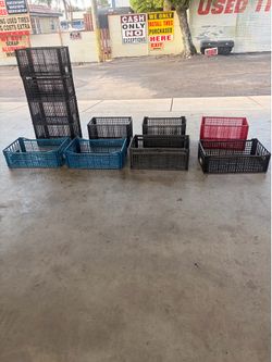 Plastic crates