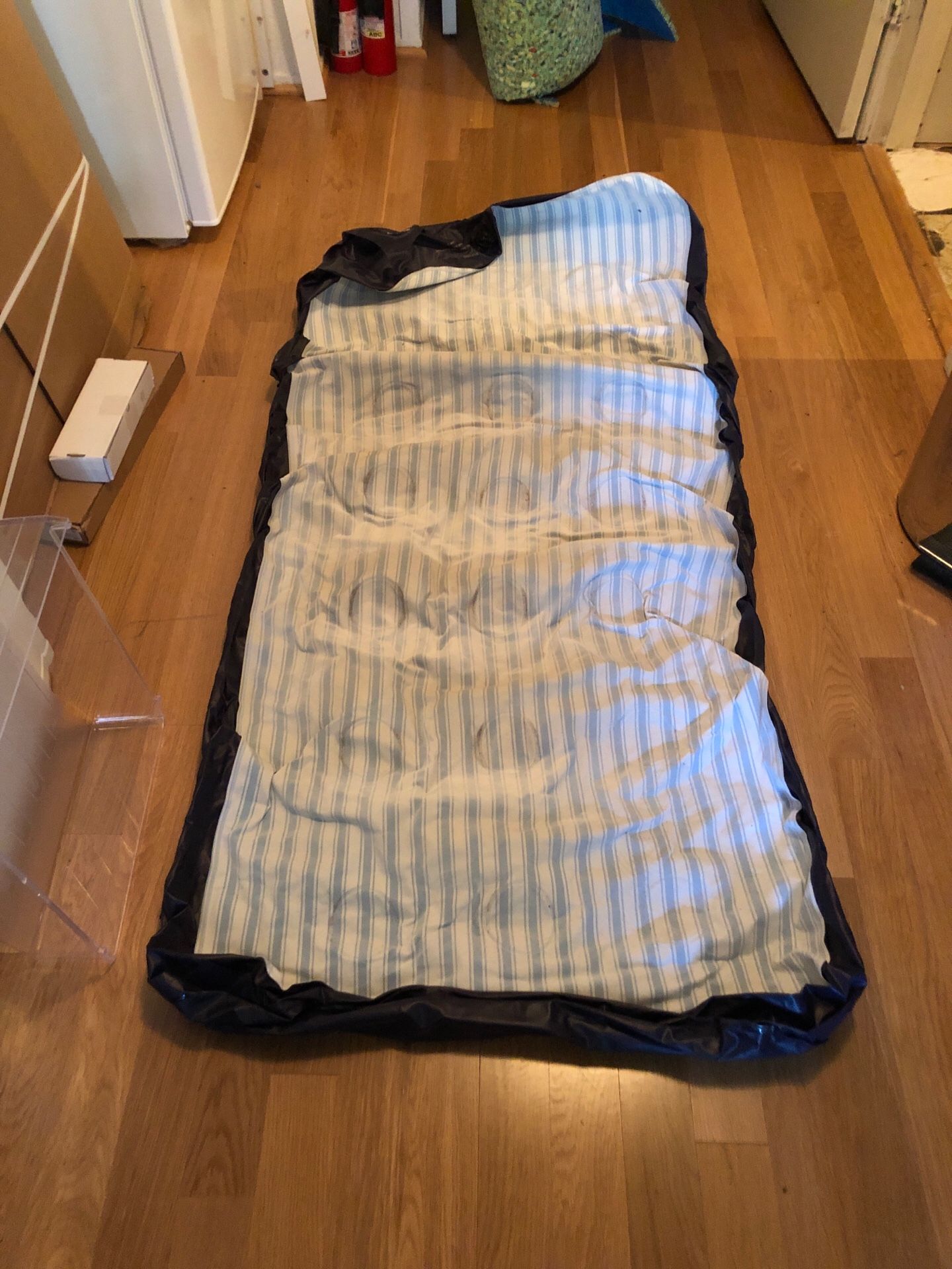 Inflatable Twin Mattress - Great for camping.