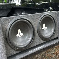 JL Audio CP212 Prefab + Pioneer Amp