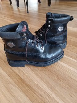 Harley Davidson Leather Boots