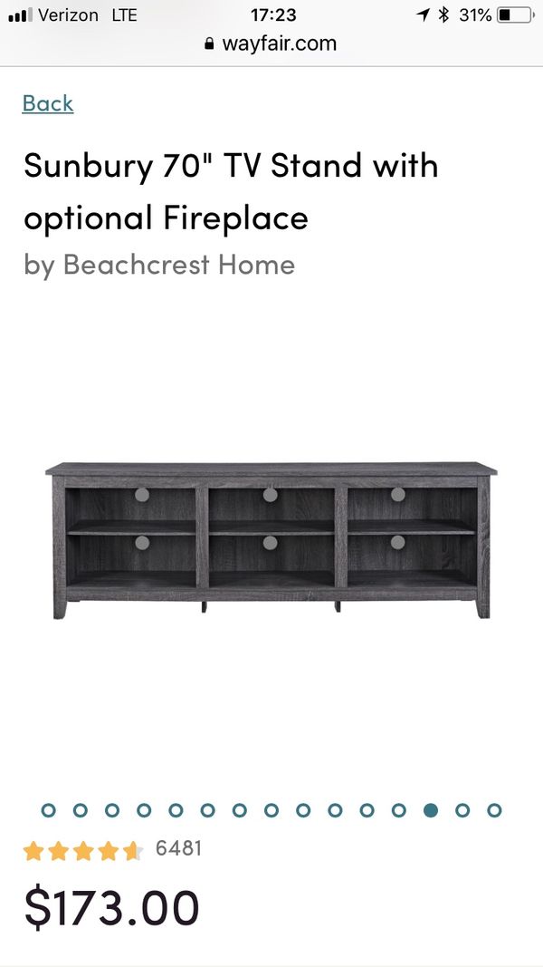 Sunbury 70 Tv Stand With Optional Fireplace By Beachcrest Home Fireplace Remarkable Sunbury Optional By Beachcrest Home Whole Interiors Baxton Studio 35 Tv Stand 70 Grey Wayfair Furniture In