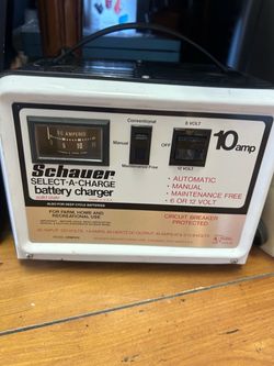 Schauer Select-A-Charge 10 Amp Battery Charger