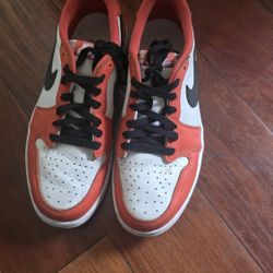 Jordan 1 Low Starfish Used Size 10