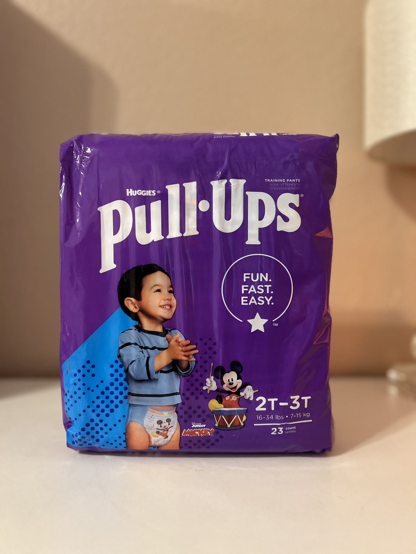 Huggies Pull Ups Boys Potty Training Pants, 2T-3T, 23 Count