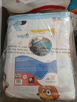 Bluey Toddler Bed Set