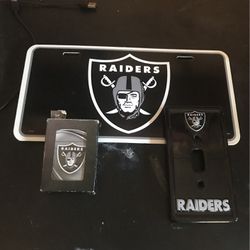 Raiders Collectible Lot 