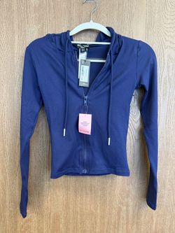 PrettyLittleThing Shape Sculpted Zip Through Hoodie Co-ord (UK6/Small)