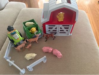 Toddler farm play set