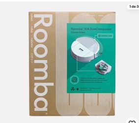 iRobot Roomba 208 DustCompactor Combo Robot Vaccum iRobot Roomba 208 DustCompactor Combo Robot Vaccum and Mop, White