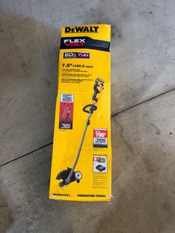 Dewalt FLEXVOLT 60V MAX 7.5 in. Cordless Battery Powered Attachment Capable Edger Kit
